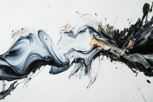 Wallpaper Mural A dynamic abstract splash. For design of advertising effects Torontodigital.ca