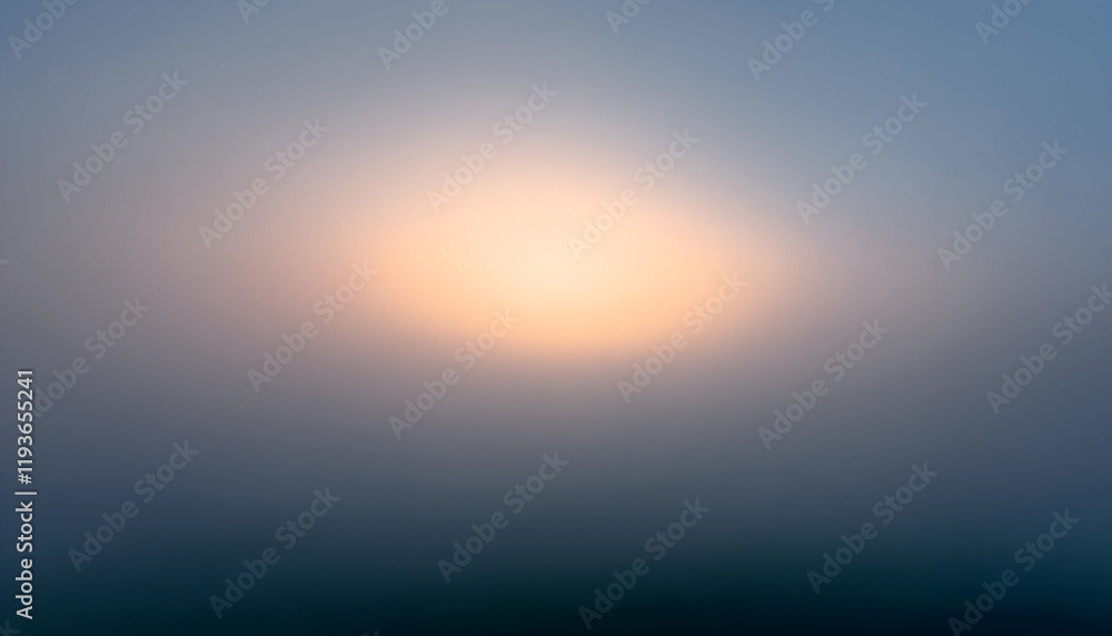 A background in the form of a bright sunset through fog or a light effect in the form of a solar halo. A background in the form of a bright sunset through fog or a light effect in the form of a solar halo.