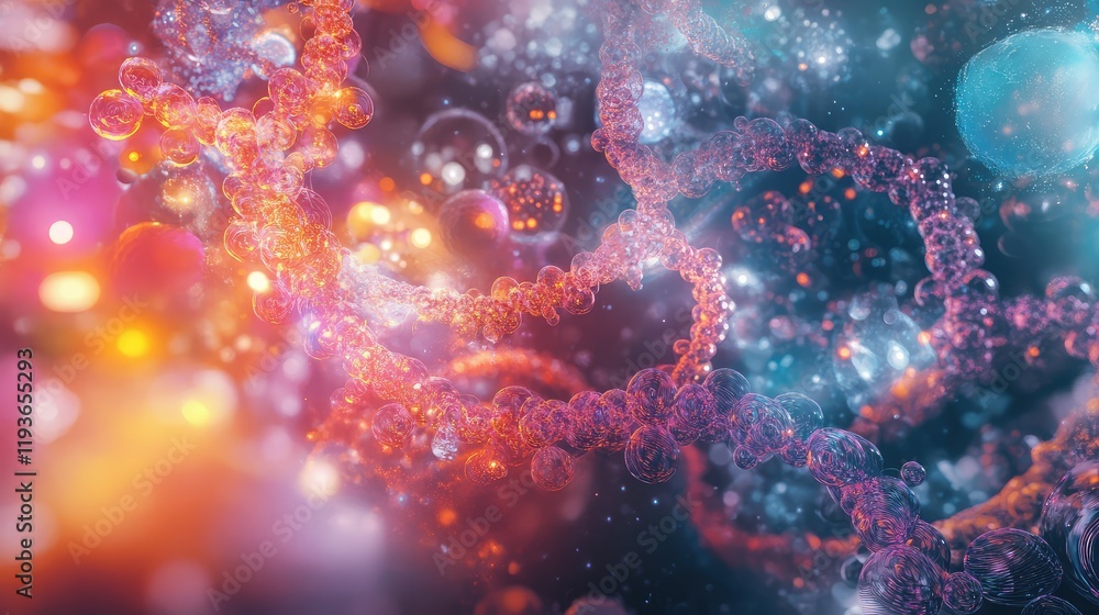 Quantum computing in healthcare, visualized with quantum algorithms processing genetic data to find new treatments Quantum computing in healthcare, visualized with quantum algorithms processing genetic data to find new treatments