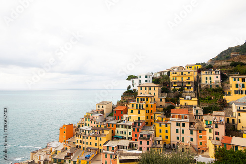 Riomaggiore, Cinque Terre, Italy.