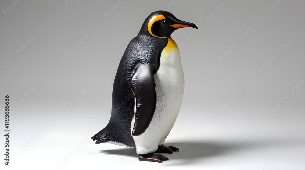 Fototapeta premium penguin on the beach