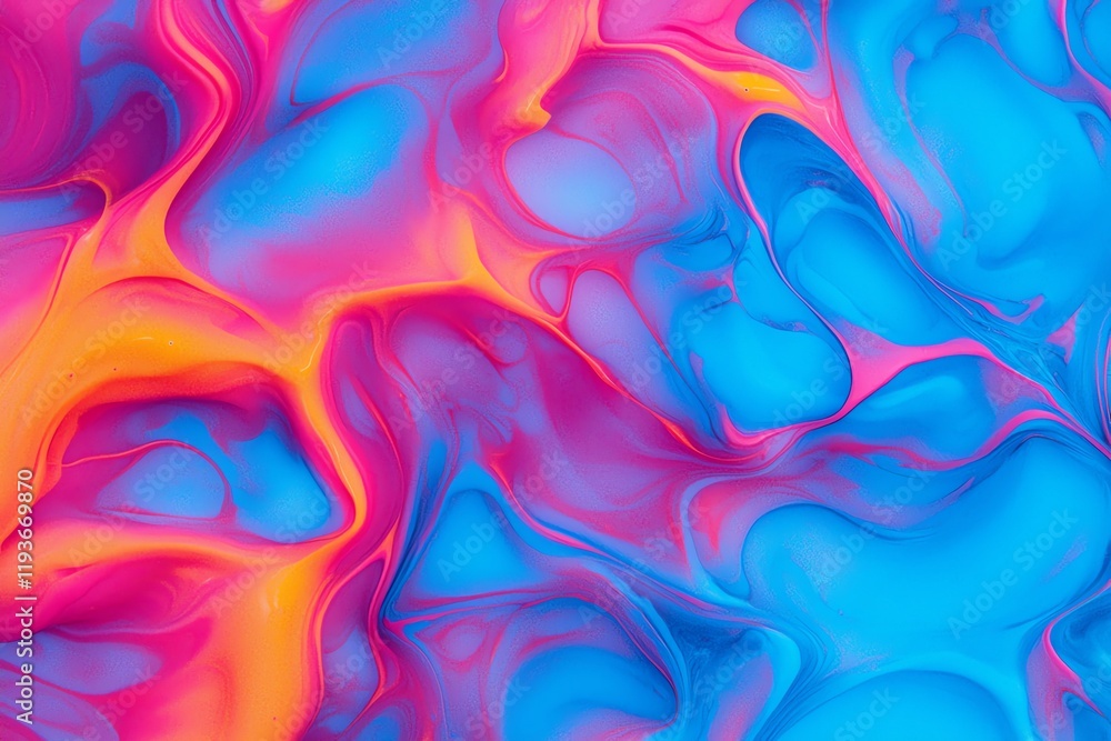 A vivid blend of pink, blue, and orange colors swirling together in a mesmerizing abstract design, perfect for backgrounds, wallpapers, and creative projects. A vivid blend of pink, blue, and orange colors swirling together in a mesmerizing abstract design, perfect for backgrounds, wallpapers, and creative projects.