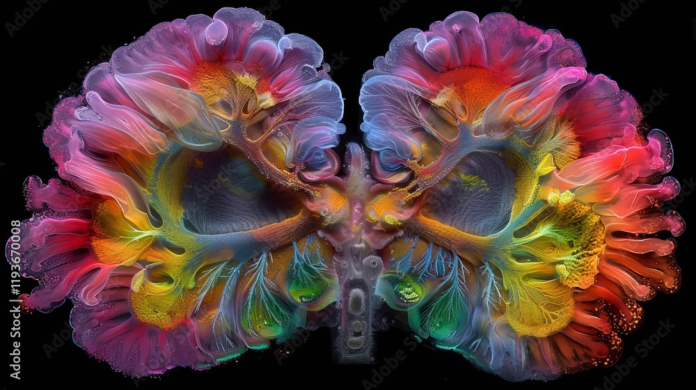 Naklejka premium Blueprint of thoracic imaging techniques for detecting lung and heart diseases in radiology
