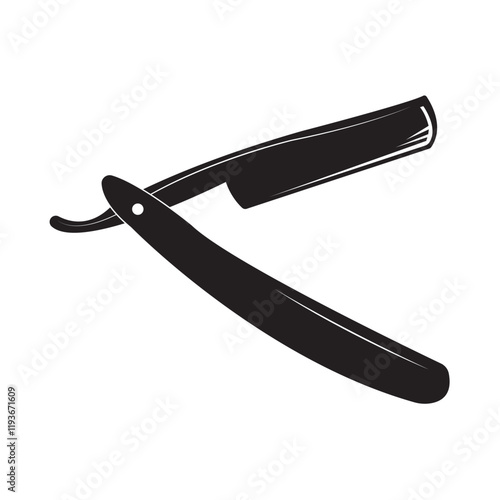 razor icon illustration design template