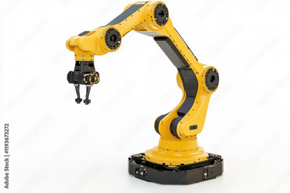 3D Assembly Robot Isolated and White Background 3D Assembly Robot Isolated and White Background