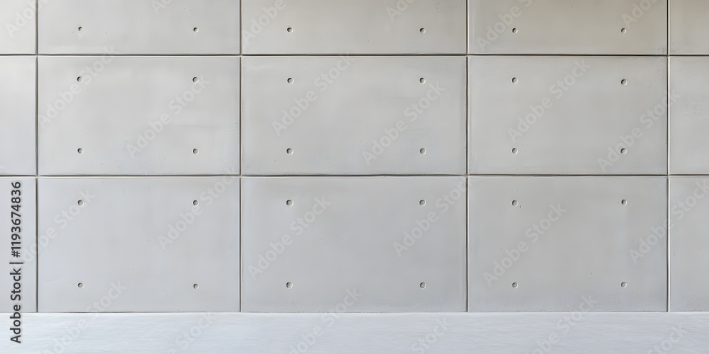 Clean, modern concrete wall panels. Perfect for minimalist design backgrounds or architectural textures. Clean, modern concrete wall panels. Perfect for minimalist design backgrounds or architectural textures.