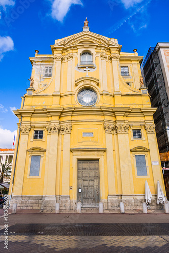 La Chapelle de la Miséricorde dans la vieille ville de Nice en France photo