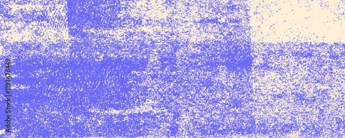 Grainy blue texture with folded paper effect. Hand drawn spray stipple texture, grunge brush strokes.