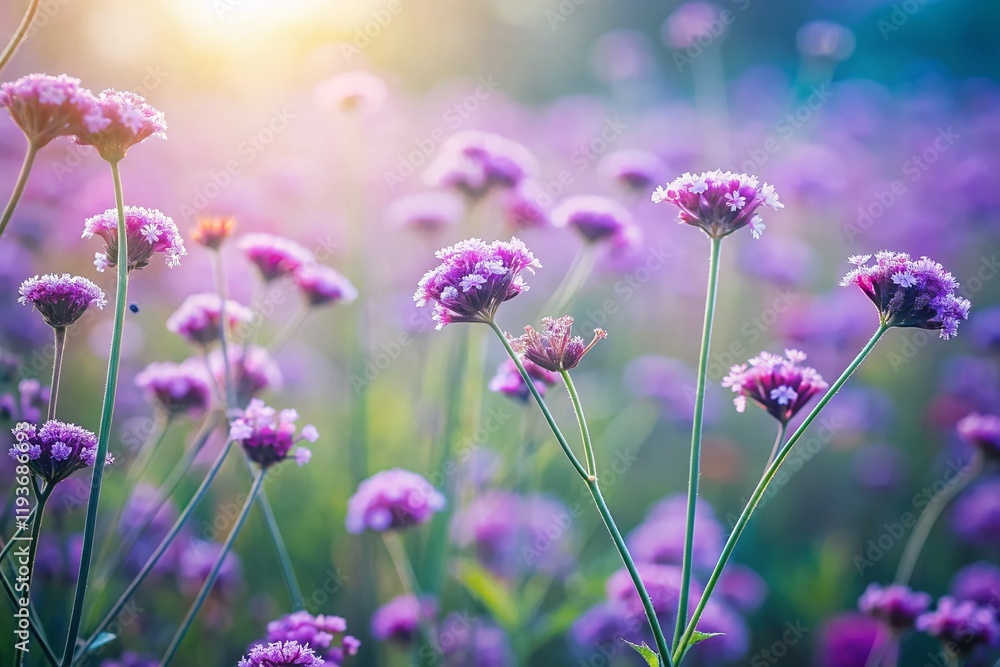 Purpletop Vervain Double Exposure: Dreamy Floral Photography Purpletop Vervain Double Exposure: Dreamy Floral Photography