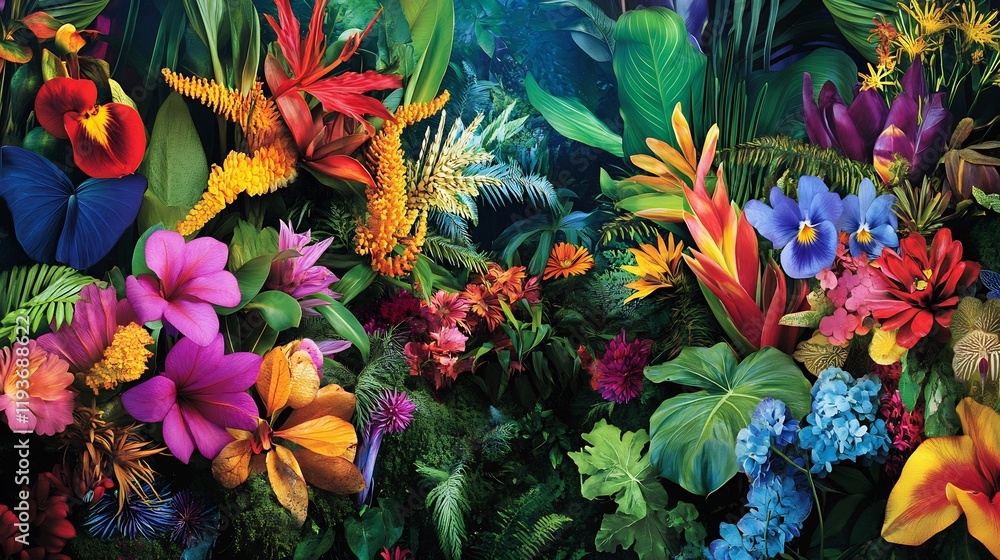 Vibrant representation of endangered plants conservation strategies in botanic gardens Vibrant representation of endangered plants conservation strategies in botanic gardens