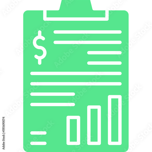 Marketing Budget icon single vector illustration