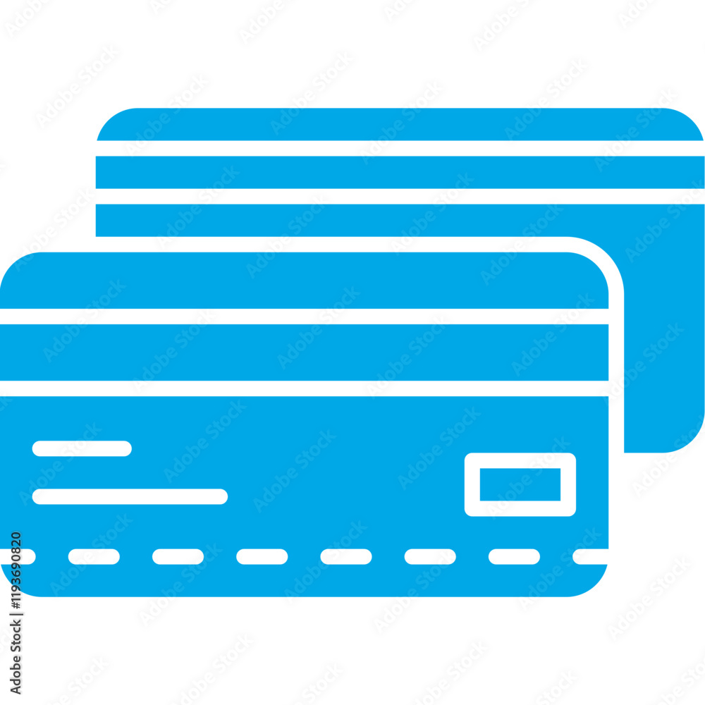 Credit Card icon single vector illustration Credit Card icon single vector illustration