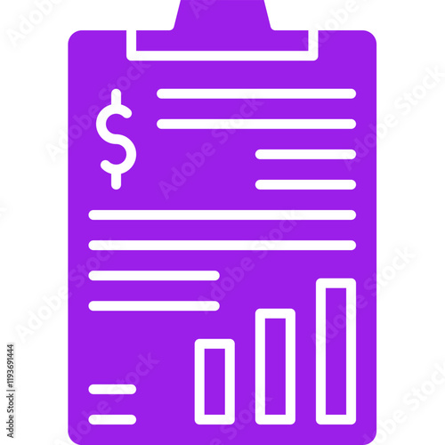 Marketing Budget icon single vector illustration