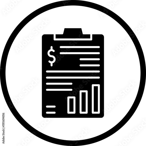 Marketing Budget icon single vector illustration