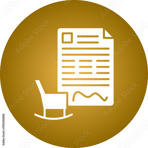 Retirement Planning icon single vector illustration