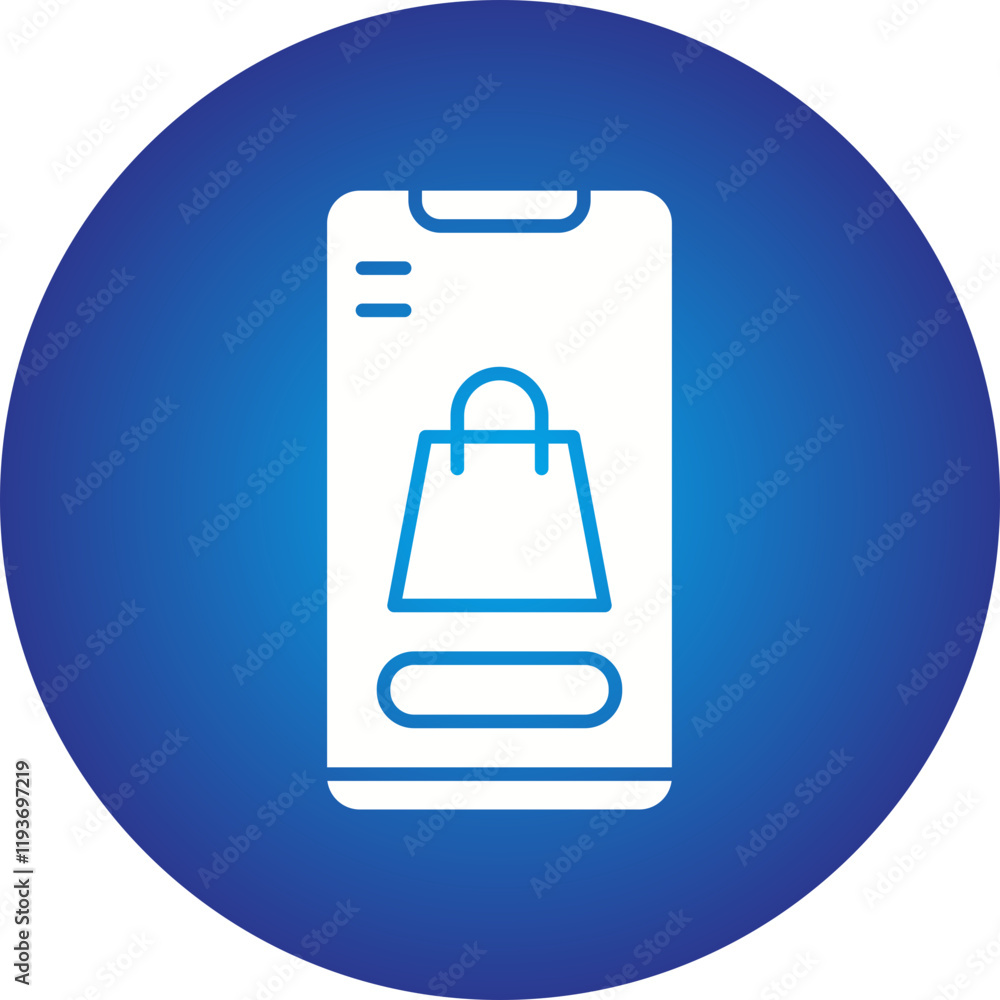 Mobile Banking icon single vector illustration Mobile Banking icon single vector illustration