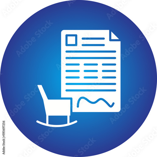 Retirement Planning icon single vector illustration