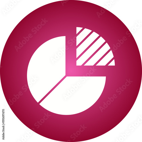 Share Market Analysis icon single vector illustration