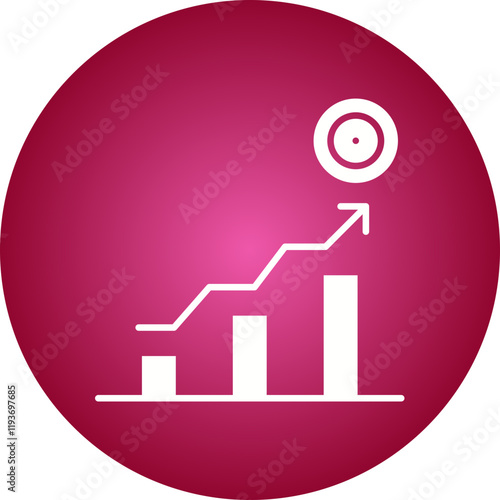 Successful Investment icon single vector illustration