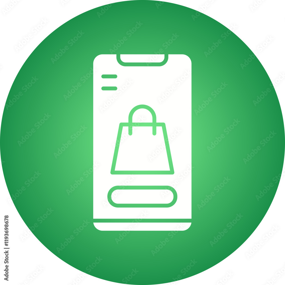 Mobile Banking icon single vector illustration Mobile Banking icon single vector illustration