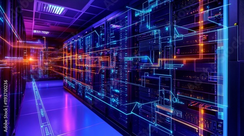 Modernization projects represented with innovative system architecture diagrams showcasing advancements in scalability and efficiency photo