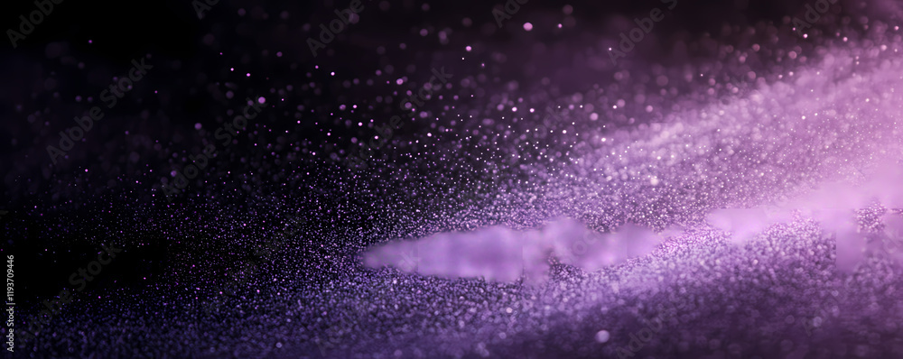 Obraz premium Abstract purple and black gradient background with a grainy texture, providing ample copy space for text