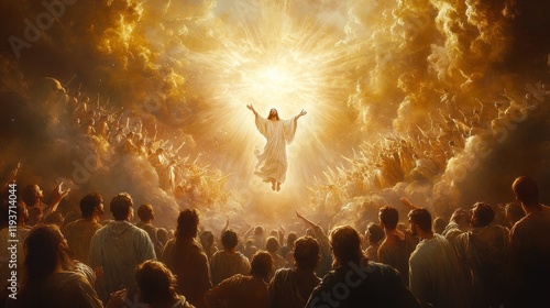 The Ascension of Jesus Into Heaven