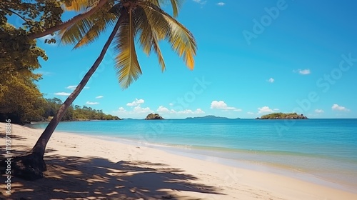 Heavenly Relaxation on Mayotte's White Sand Beaches with Palms, Baobabs, and Blue Ocean Lagoons
