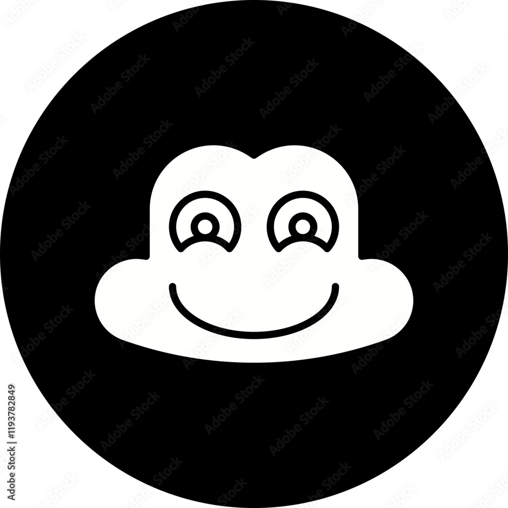 Frog Face icon single vector illustration Frog Face icon single vector illustration