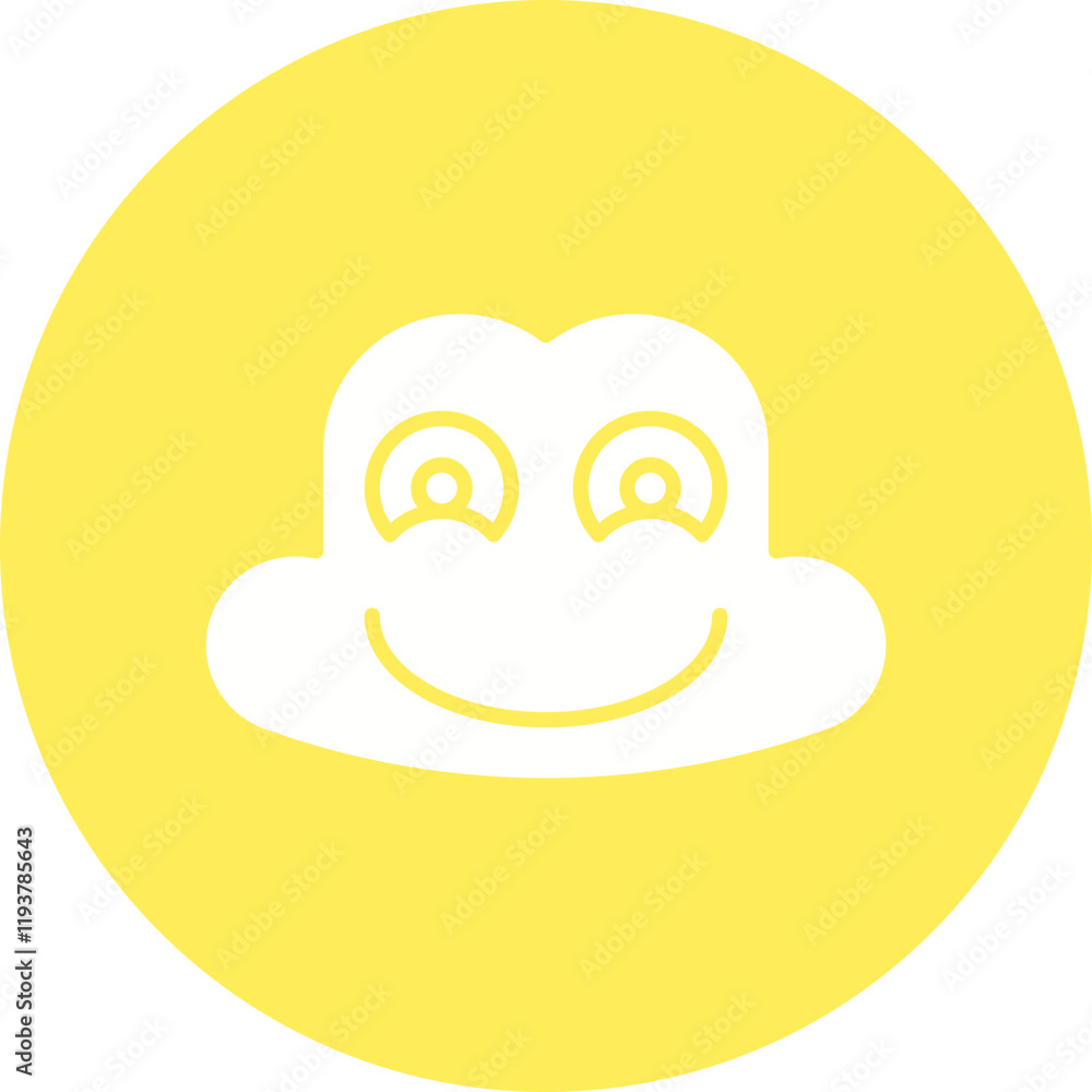 Frog Face icon single vector illustration