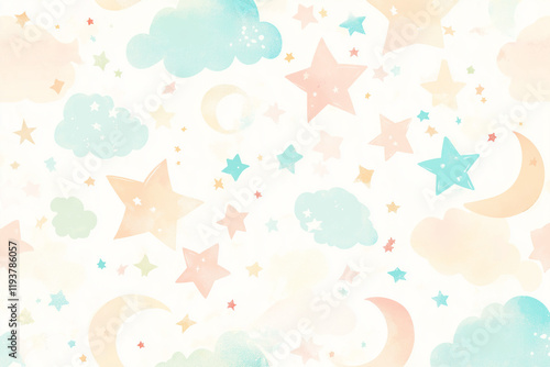 パターン、子供向け、子供、水彩、星、空, 雲, ベクター, 雲, イラスト, 夜, 月, manga, 乗り切る, デザイン, 模様, 星, 自然, 虹, 星, 文科系, サマータイム, 空間, デコレーション, 壁紙, 青, 太陽, 雨, フレーム, 紙