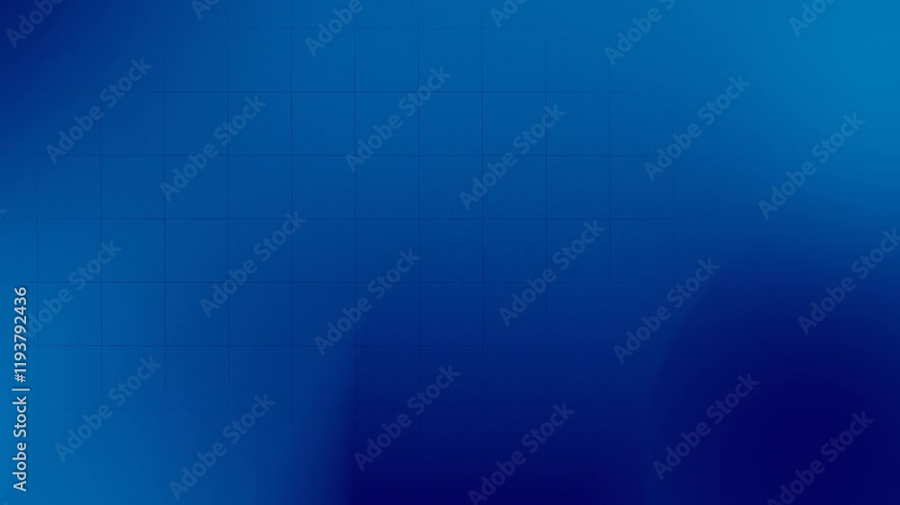 Seamless loop background in 4K. Deep blue gradient with faint grid lines, softly blending from light to dark hues. Seamless loop background in 4K. Deep blue gradient with faint grid lines, softly blending from light to dark hues.
