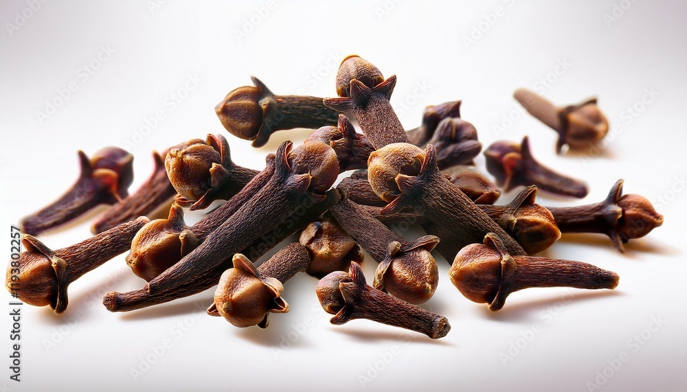 Fototapeta premium Aromatic cloves, a spice with a warm, pungent flavor.