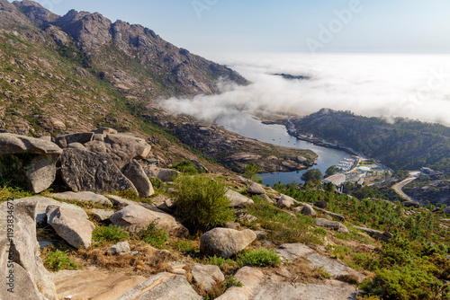 ezaro and xallas river photo