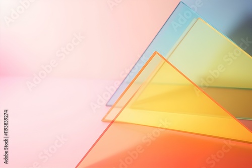 abstract triangle background