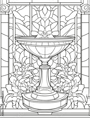 Coloring Page - vectorized - From the Love, Vacation, Fun and Drinks - Package