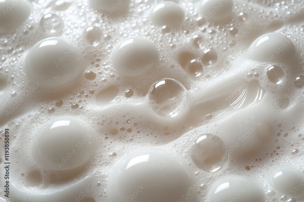 Water and soap foam background. Generative AI Water and soap foam background. Generative AI