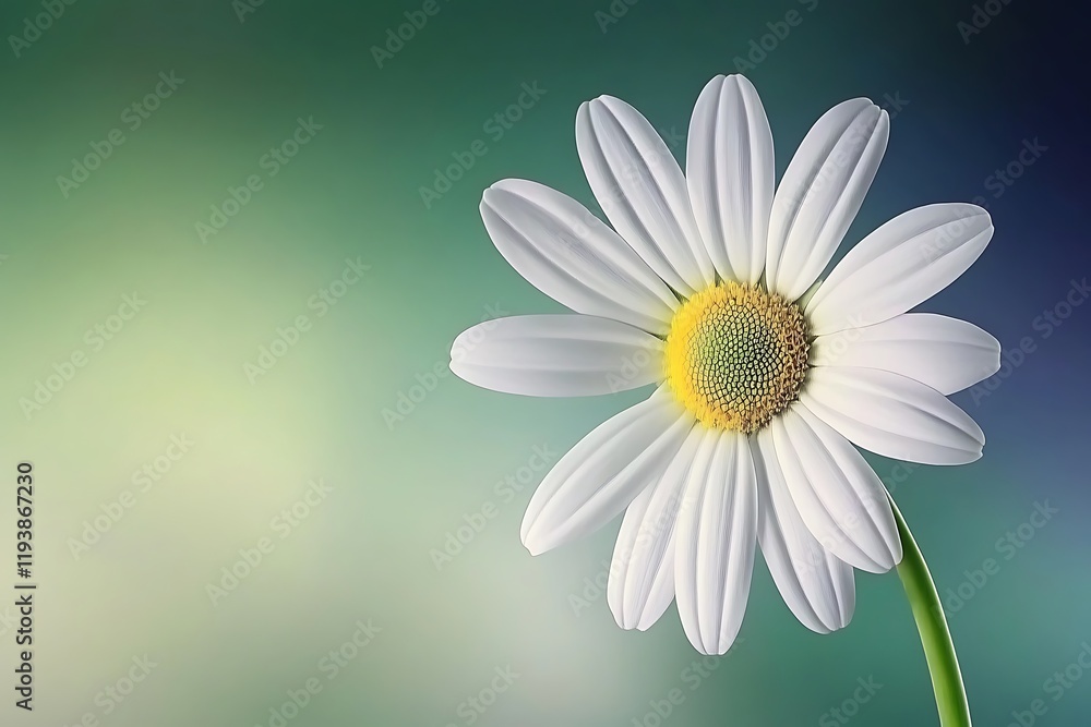 Delicate White Daisy in Soft Focus Delicate White Daisy in Soft Focus