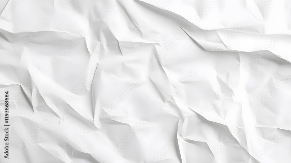 Paper texture, white crumpled and creased paper poster texture Paper texture, white crumpled and creased paper poster texture