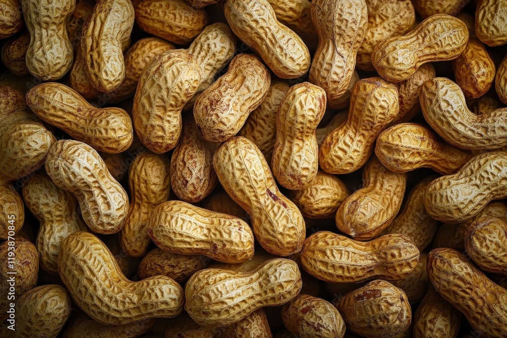 A close-up shot of many peanuts in their shells. Perfect for food blogs, packaging, or any project needing a nutty image. A close-up shot of many peanuts in their shells. Perfect for food blogs, packaging, or any project needing a nutty image.