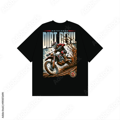 Dirt Devil Urban Streetwear Design ready to print