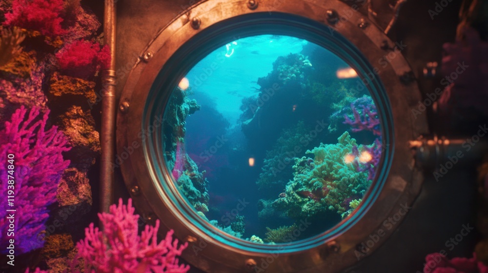 Undersea Observatory: A Glimpse into a Vibrant Coral Reef Ecosystem Undersea Observatory: A Glimpse into a Vibrant Coral Reef Ecosystem