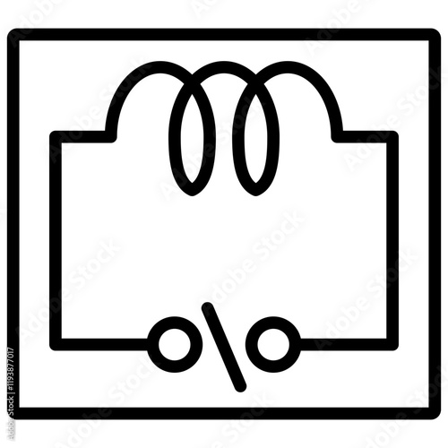 Relay Outline Icon