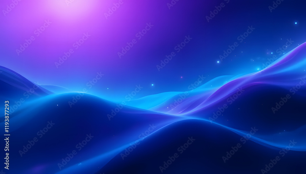 Ultraviolet and blue gradient Ultraviolet and blue gradient