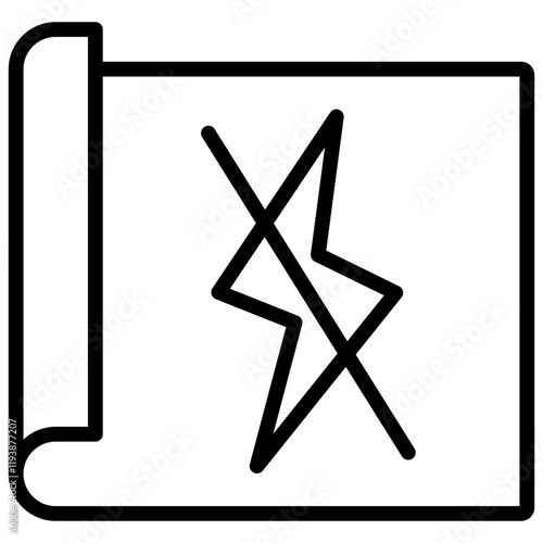 Anti Outline Icon