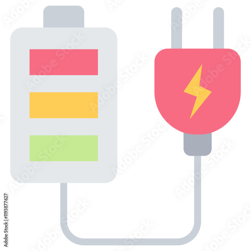 Charger Flat Icon