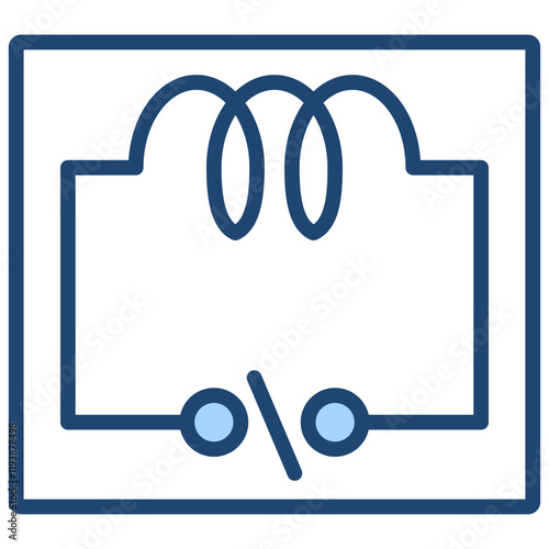Relay Blue Icon