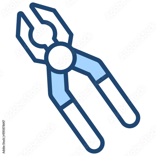 Plier Blue Icon