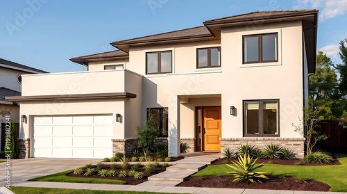 Luxury Modern Home Exterior: Stunning Contemporary Architecture and Landscaping Design