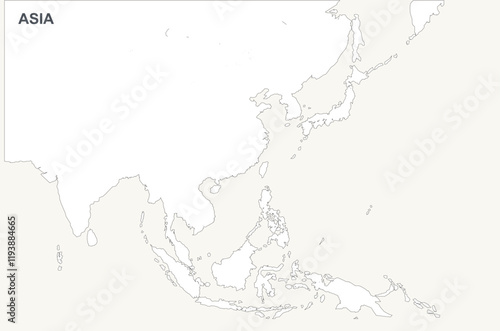 A simple continental world map with each continent depicted as a single solid shape